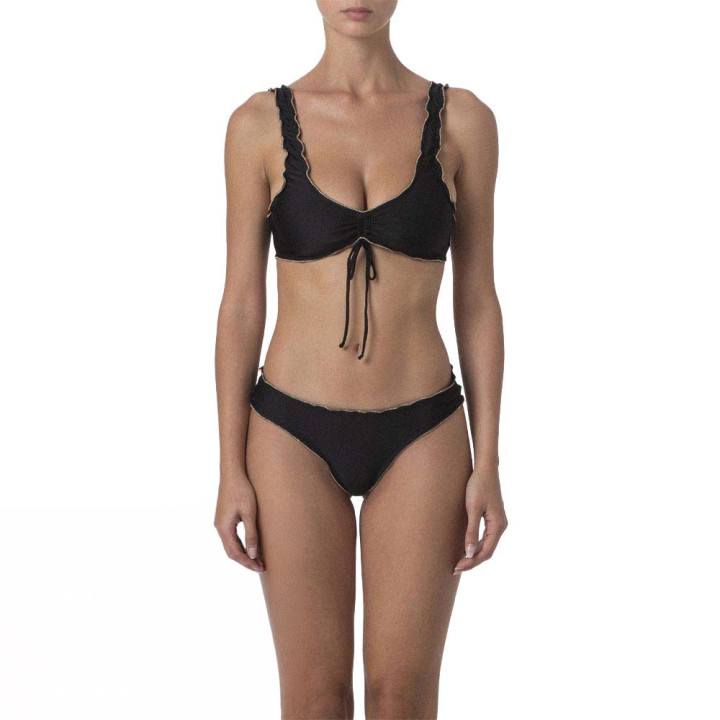 Effek Bikini Bralette Nero Oro Nero Donna