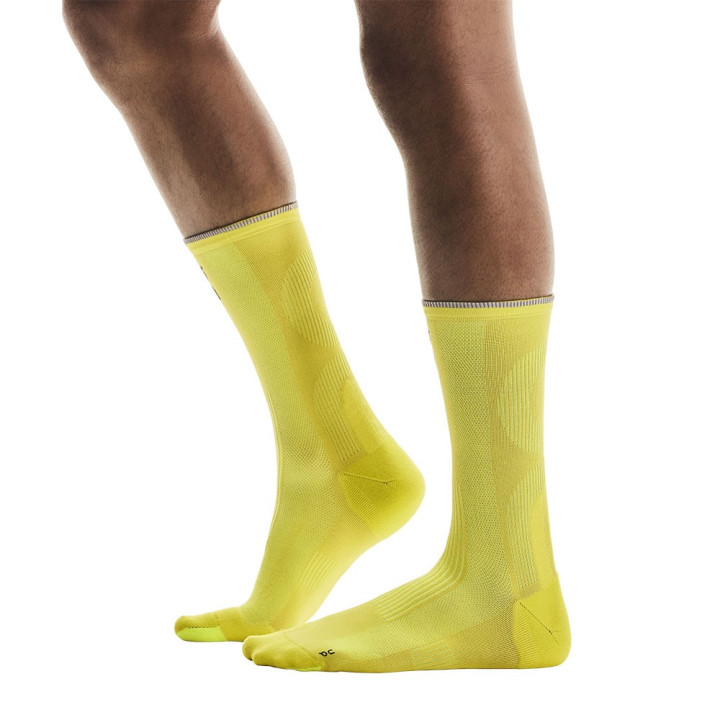 On Calze Running Elite High Lime