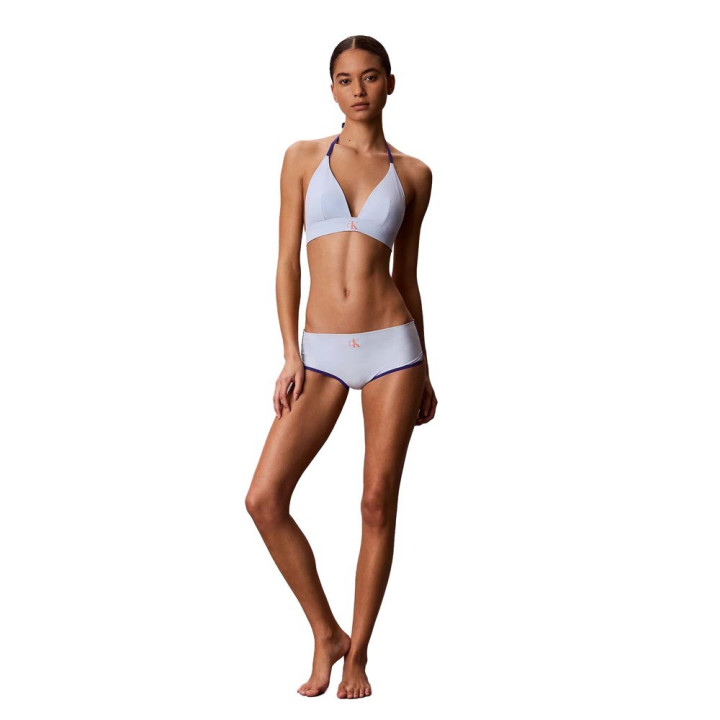 Calvin Klein Bikini Triangolo Azzurro Donna