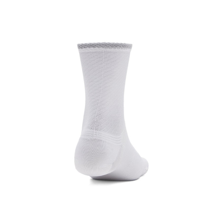 Under Armour Calze Running Velociti Lite Crew 1Pk Bianco