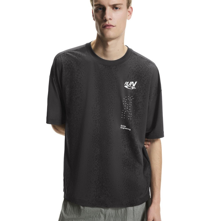 On T-Shirt Running Performance Volt-T Iron Uomo