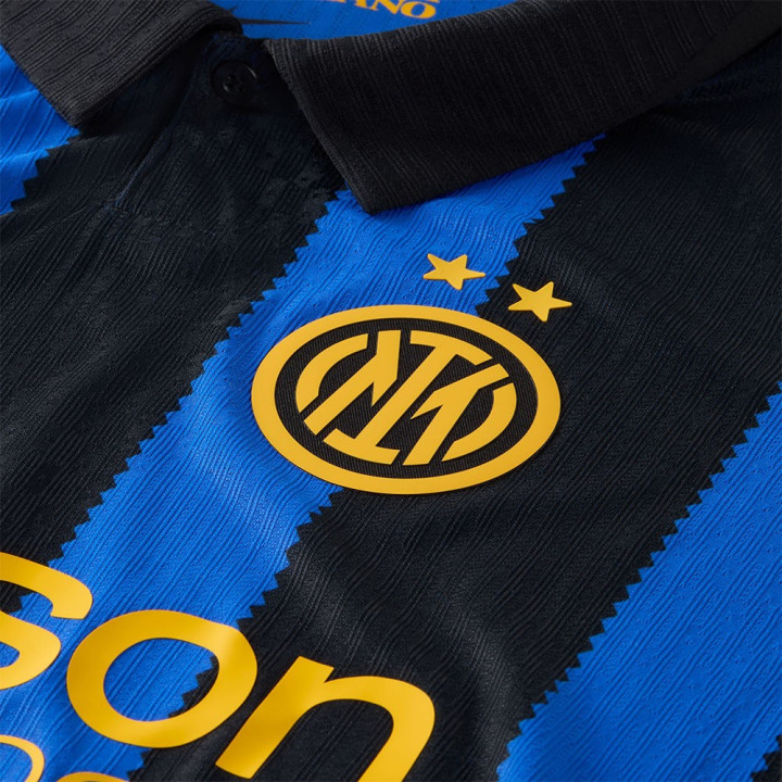 Nike Maglia Maniche Corte Inter Home Match 26 27 Blu Nero Uomo