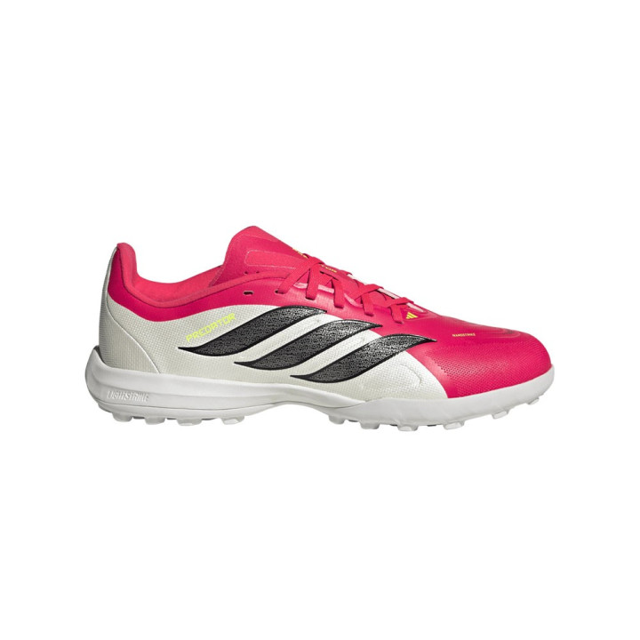 Adidas Predator Pro Ft Tf Rosso Nero Bianco - Scarpe Da Calcio Uomo