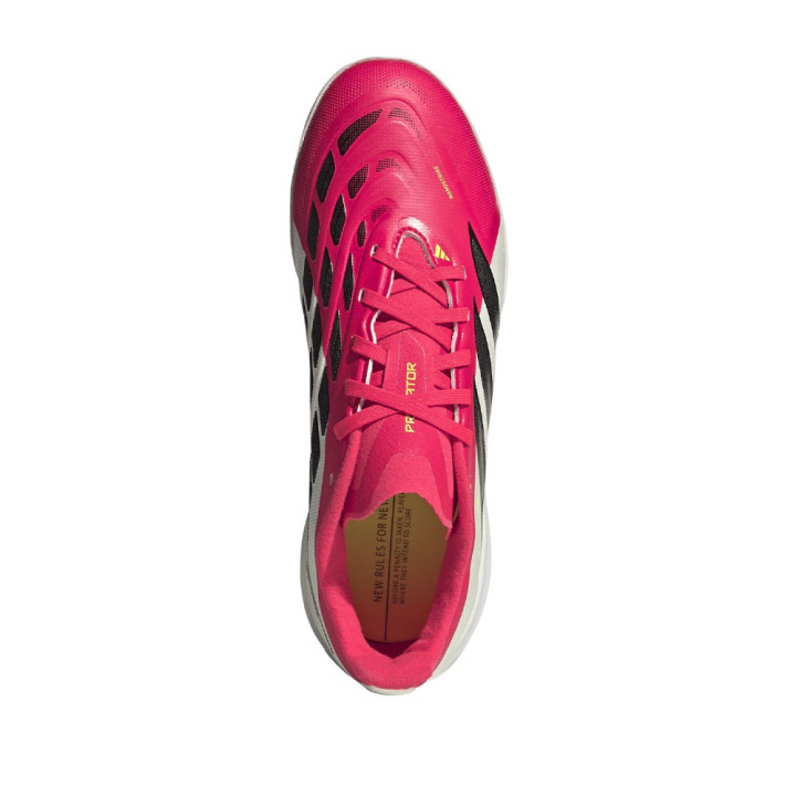 Adidas Predator Pro Ft Tf Rosso Nero Bianco - Scarpe Da Calcio Uomo