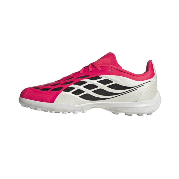 Adidas Predator Pro Ft Tf Rosso Nero Bianco - Scarpe Da Calcio Uomo