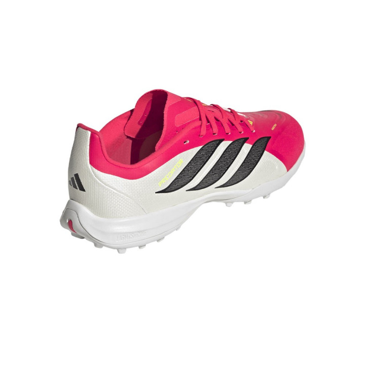 Adidas Predator Pro Ft Tf Rosso Nero Bianco - Scarpe Da Calcio Uomo