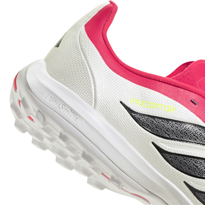 Adidas Predator Pro Ft Tf Rosso Nero Bianco - Scarpe Da Calcio Uomo