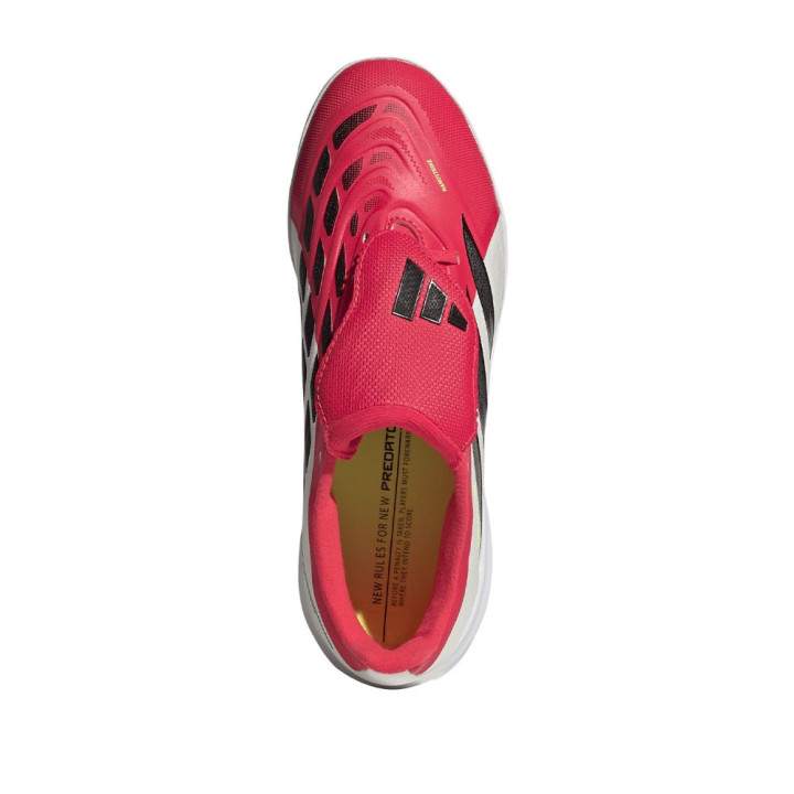 Adidas Predator Pro Ft Tf Rosso Nero Bianco - Scarpe Da Calcio Uomo