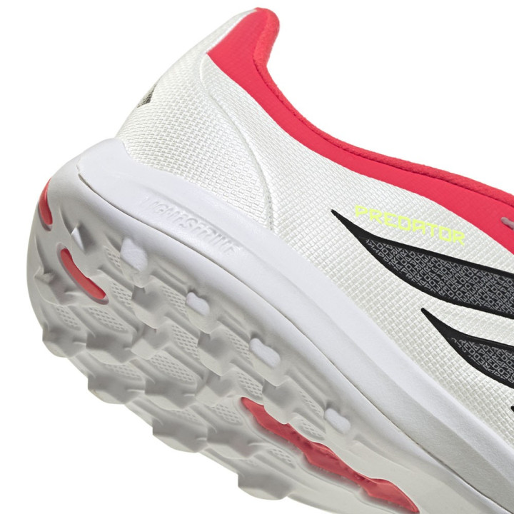 Adidas Predator Pro Ft Tf Rosso Nero Bianco - Scarpe Da Calcio Uomo
