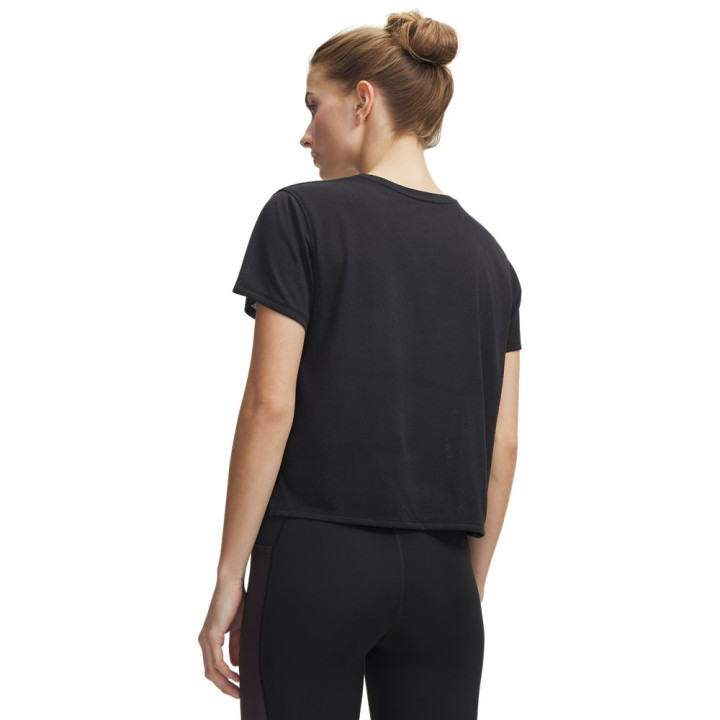 Under Armour T-Shirt Running Velociti Nero Reflective Donna
