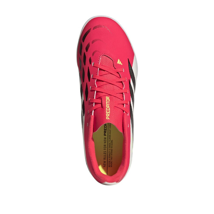 Adidas Predator Pro Ft Tf Rosso Nero Bianco - Scarpe Da Calcio Uomo