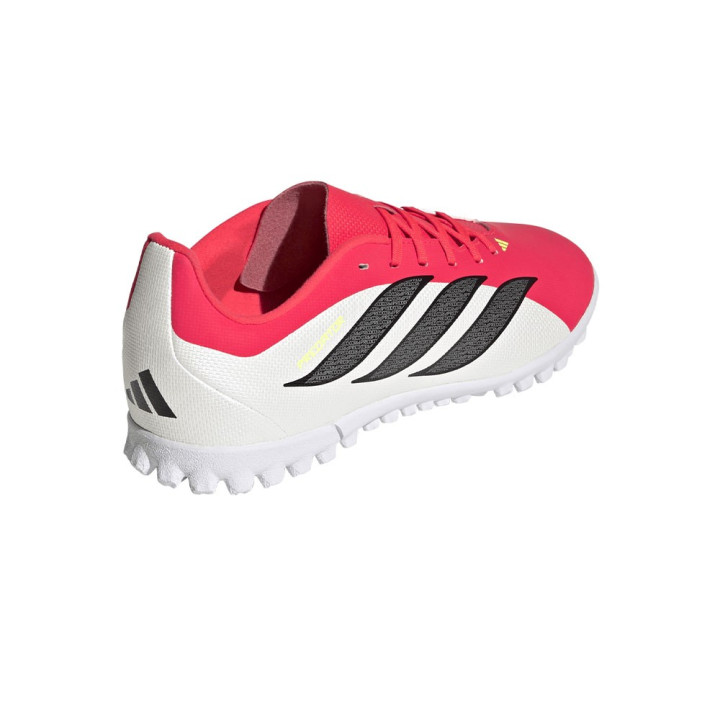 Adidas Predator Pro Ft Tf Rosso Nero Bianco - Scarpe Da Calcio Uomo