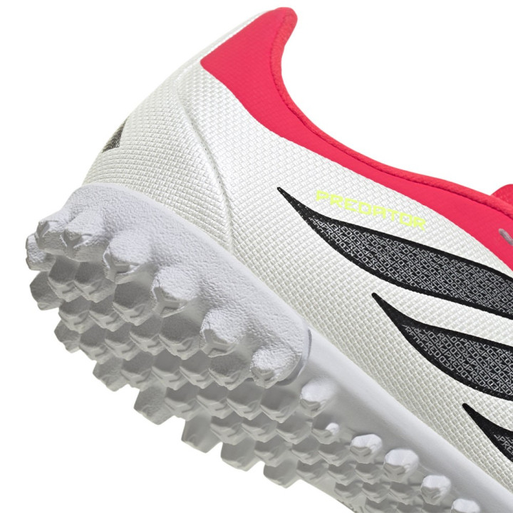 Adidas Predator Pro Ft Tf Rosso Nero Bianco - Scarpe Da Calcio Uomo