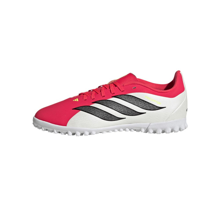 Adidas Predator Pro Ft Tf Rosso Nero Bianco - Scarpe Da Calcio Uomo