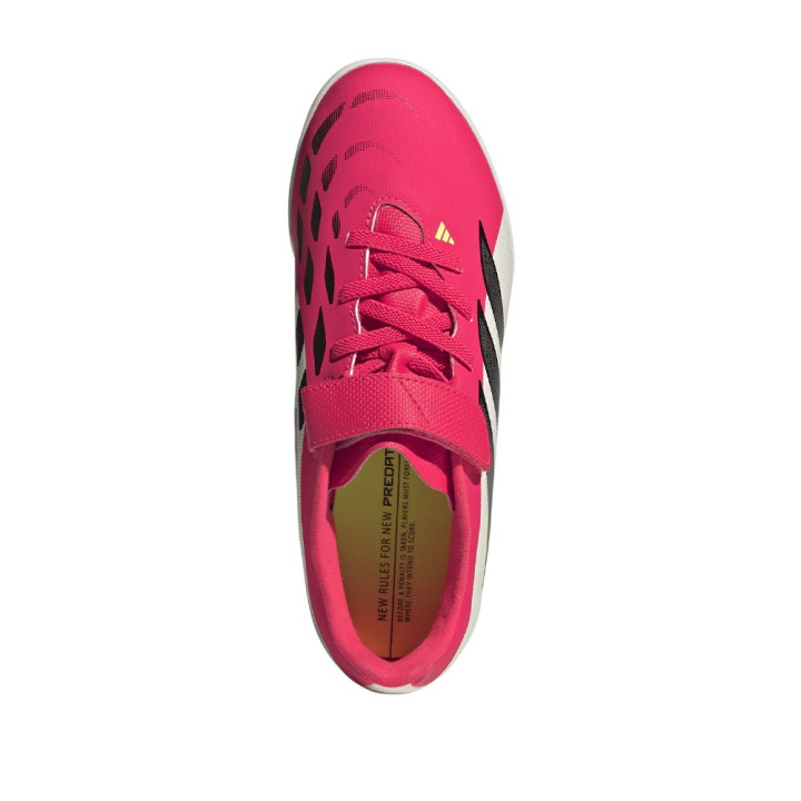 Adidas Predator Pro Ft Tf Rosso Nero Bianco - Scarpe Da Calcio Uomo