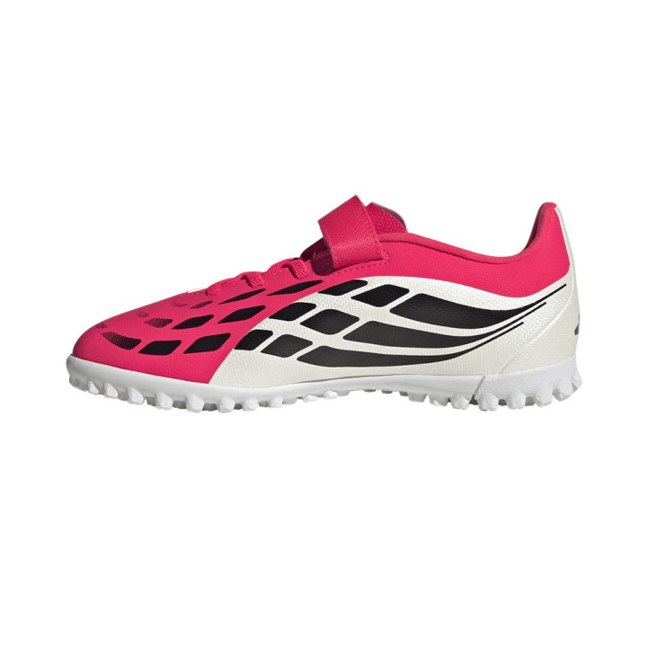 Adidas Predator Pro Ft Tf Rosso Nero Bianco - Scarpe Da Calcio Uomo