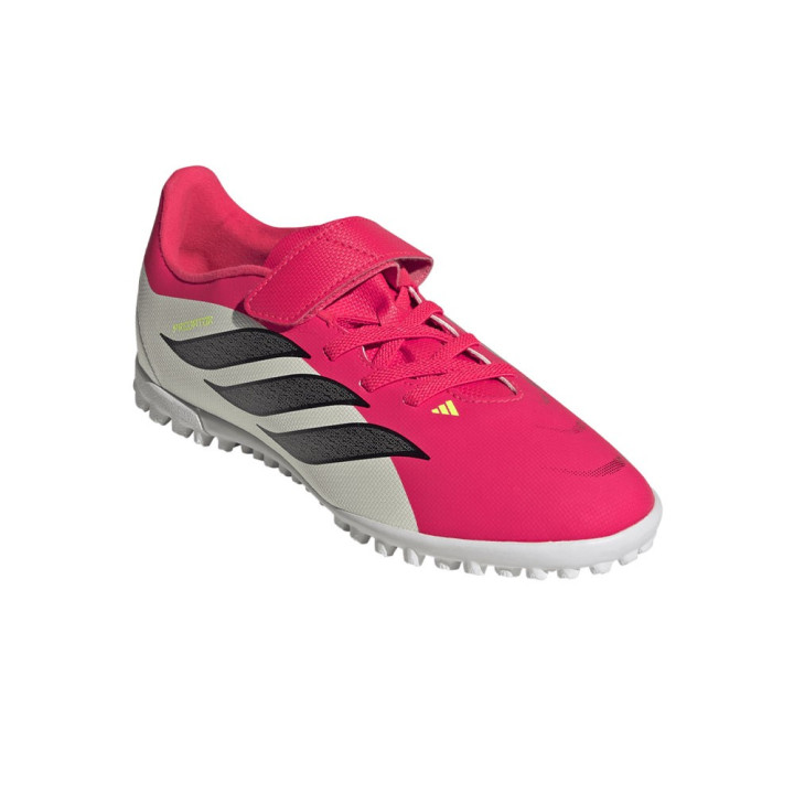 Adidas Predator Pro Ft Tf Rosso Nero Bianco - Scarpe Da Calcio Uomo
