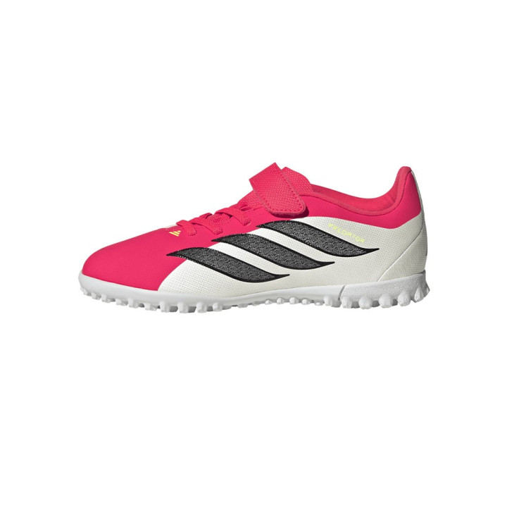 Adidas Predator Pro Ft Tf Rosso Nero Bianco - Scarpe Da Calcio Uomo