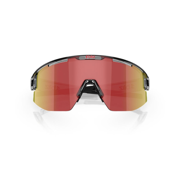Bliz Occhiali Matrix Trasp Dk Grigio Brow Rosso Multi