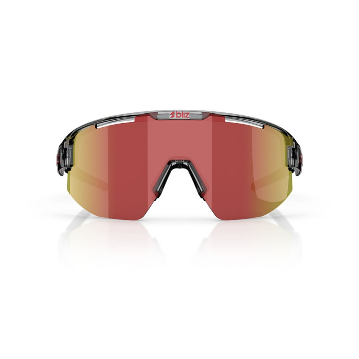 Bliz Occhiali Matrix Trasp Dk Grigio Brow Rosso Multi
