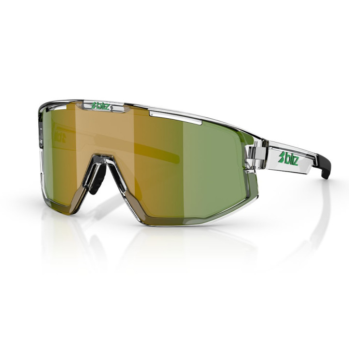 Bliz Occhiali Fusion S Trasp Bianco Broen Verde