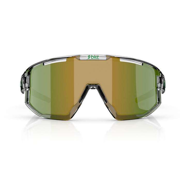Bliz Occhiali Fusion S Trasp Bianco Broen Verde