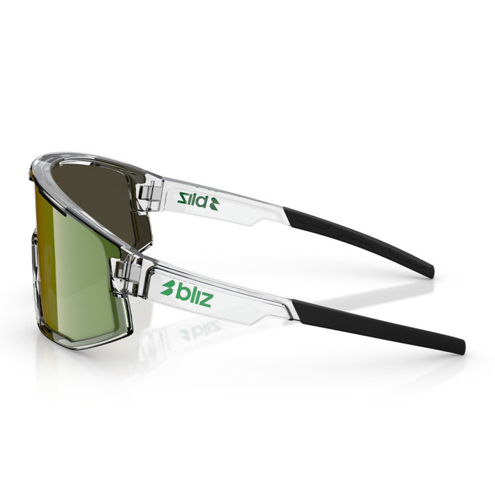 Bliz Occhiali Fusion S Trasp Bianco Broen Verde