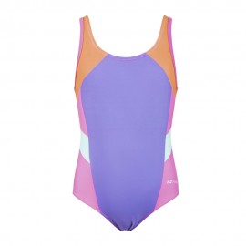 Colour Block Casual Back purple