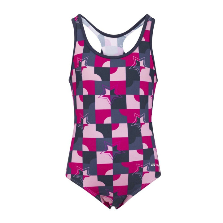 Hot Stuff Costume Intero Piscina Stars Sport Back Multi Bambina