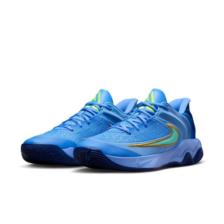 Nike Giannis Immortality 4 Blu Turq Deep Blu - Scarpe Basket Uomo