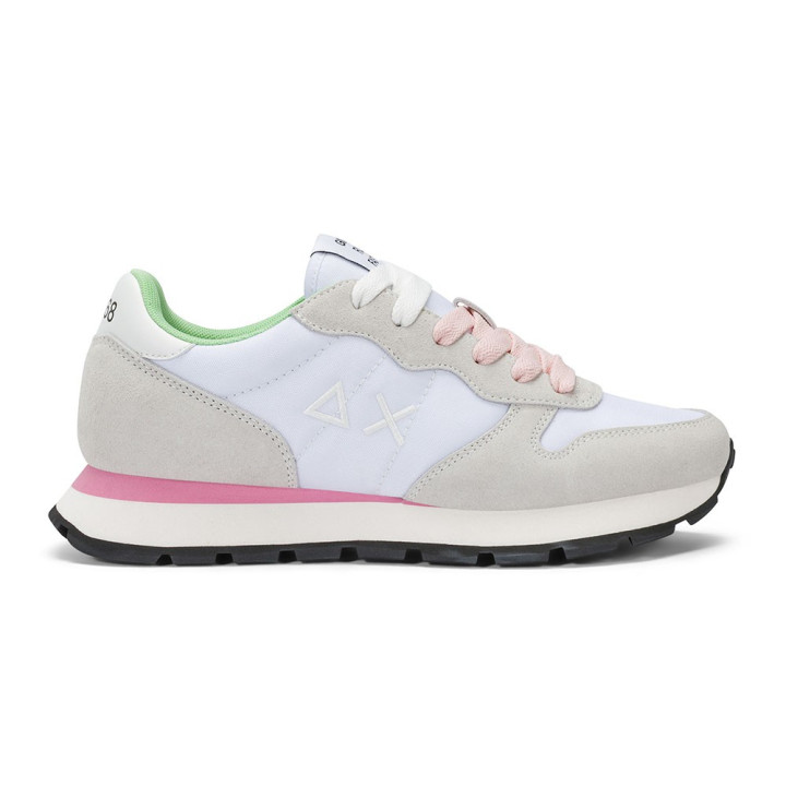 Sun 68 Ally Solid Nylon Bianco - Sneakers Donna
