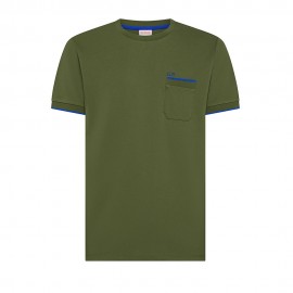 Piquet Smallstripe verde