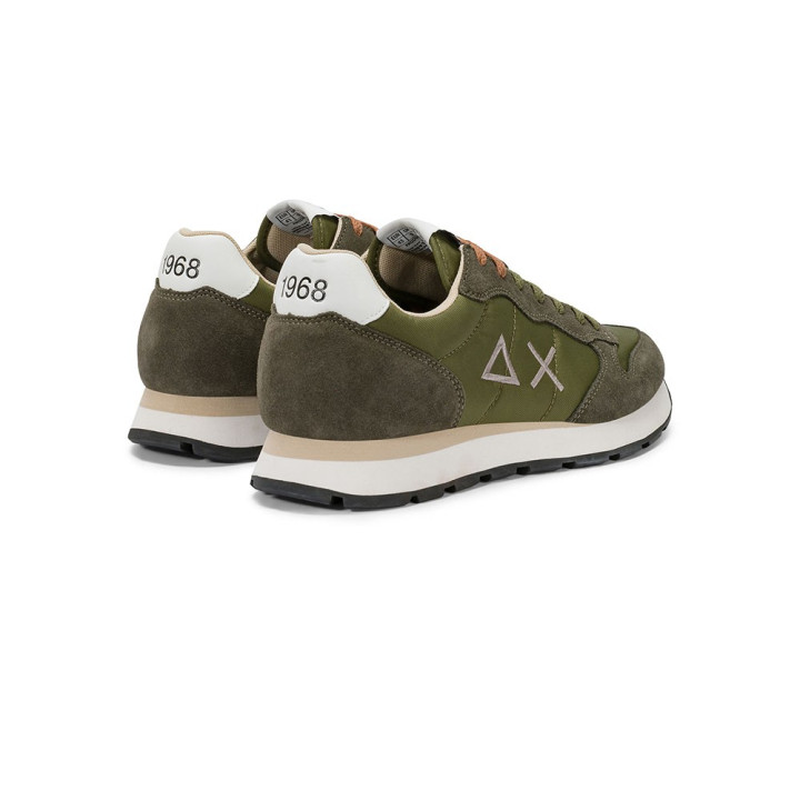 Sun 68 Tom Solid Nylon Verde Beige - Sneakers Uomo