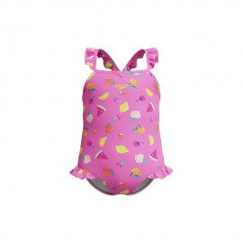 Neonato Print Frill Flamingo