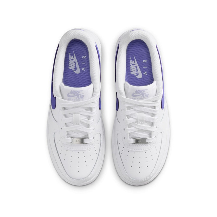 Nike Air Force 1 Gs Bianco Viola - Sneakers Bambina