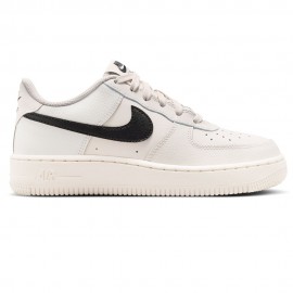 Air Force 1 Ess+ Gs beige nero