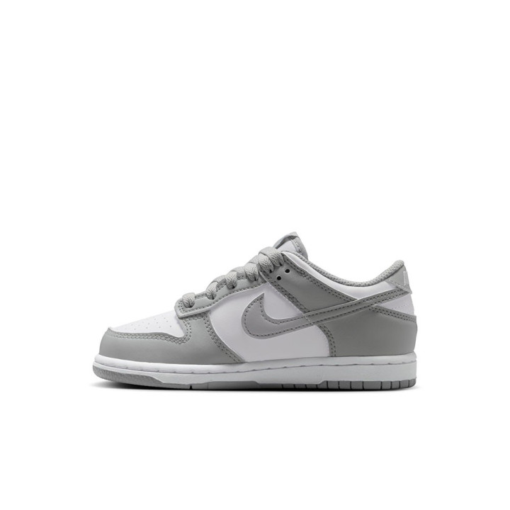 Nike Force 1 Low Ess+ Easyon Td Bianco Grigio - Sneakers Bambino