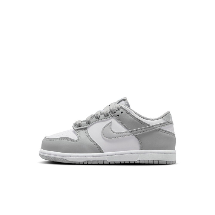 Nike Force 1 Low Ess+ Easyon Td Bianco Grigio - Sneakers Bambino