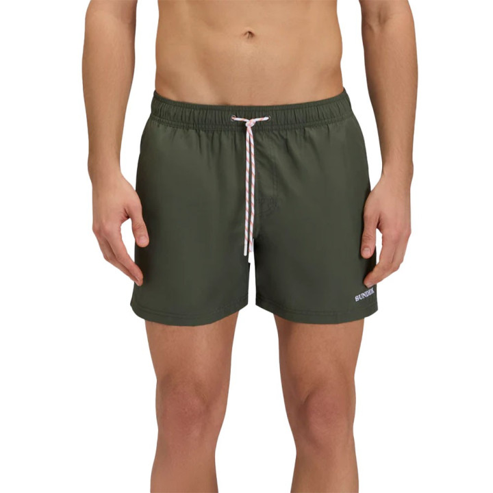 Sundek Costume Boxer Tinta Unita Repreve Verde Uomo