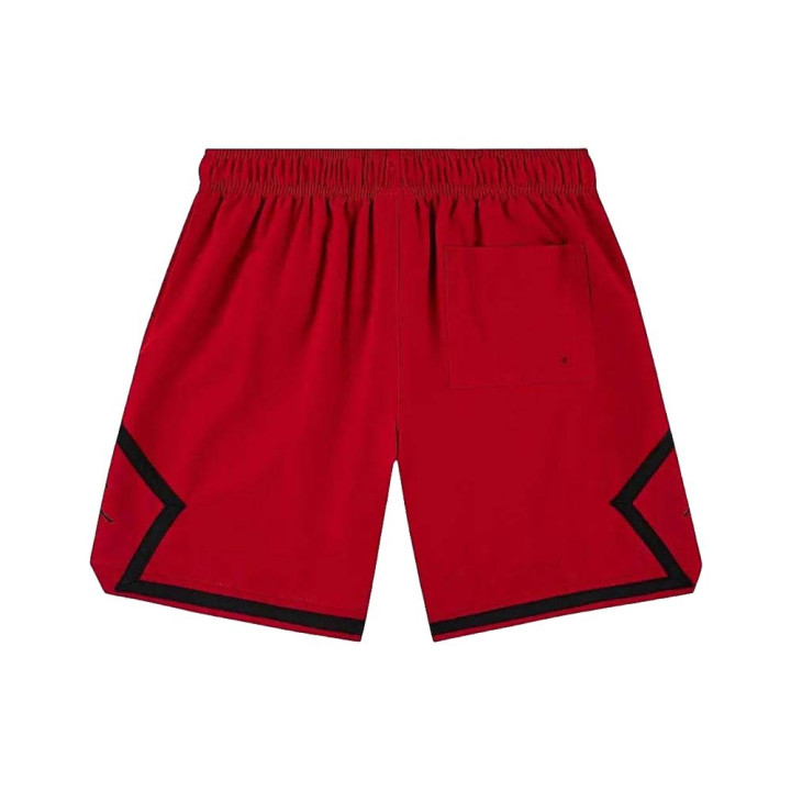 Nike Pantaloncini Mare Diamond Woven Tafeta Rosso Bambino