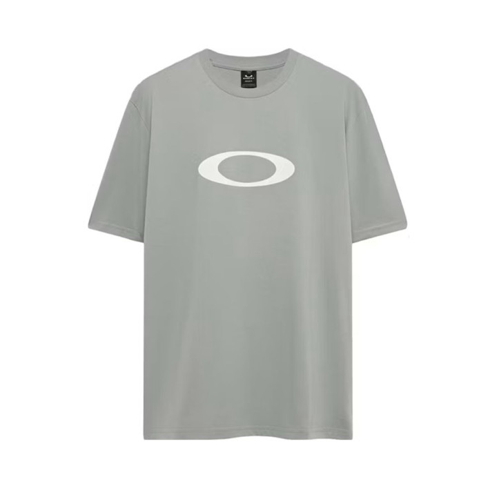 Oakley T-Shirt Mm Big Logo Grigio Uomo