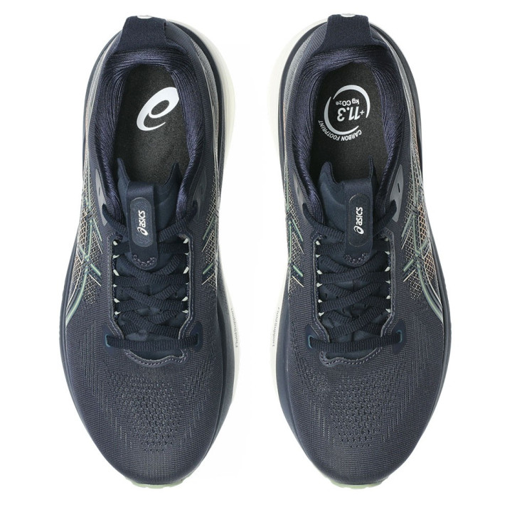 Asics Gel Kayano 33 Bianco Energy Aqua - Scarpe Running Uomo