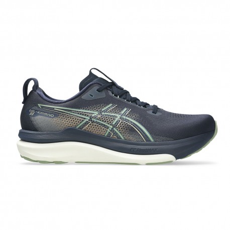 Asics Gel Kayano 33 Bianco Energy Aqua - Scarpe Running Uomo