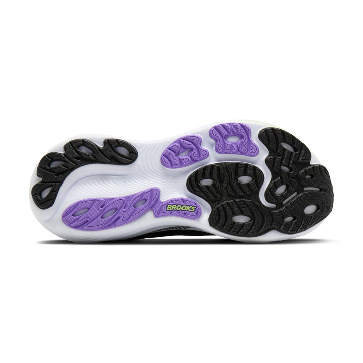 Brooks Adrenaline GTS 23 Nero Pearl Viola - Scarpe Running Uomo