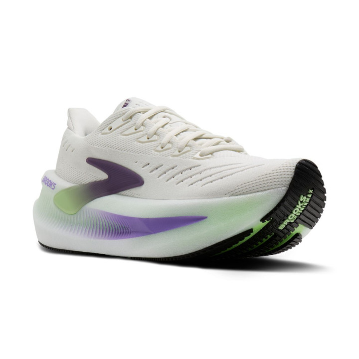 Brooks Adrenaline GTS 23 Nero Pearl Viola - Scarpe Running Uomo