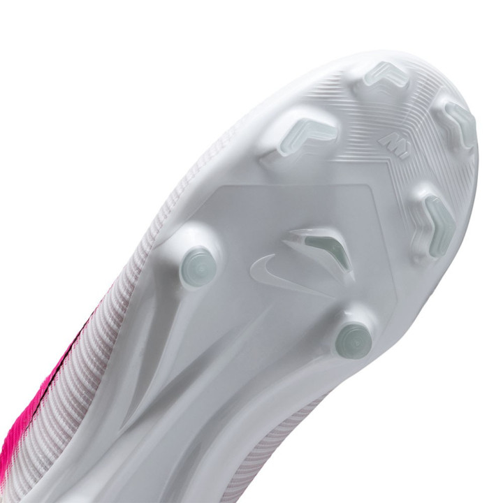 Nike Mercurial Vapor 17 Academy Fg Mg Rosa Bianco - Scarpe Da Calcio Bambino
