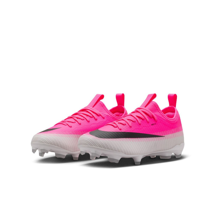 Nike Mercurial Vapor 17 Academy Fg Mg Rosa Bianco - Scarpe Da Calcio Bambino
