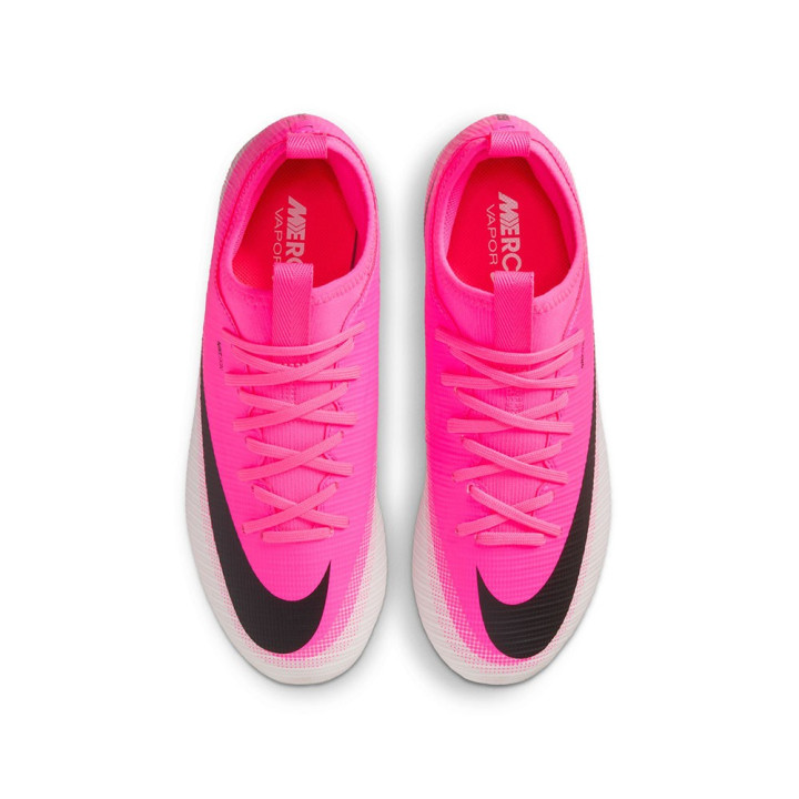 Nike Mercurial Vapor 17 Academy Fg Mg Rosa Bianco - Scarpe Da Calcio Bambino