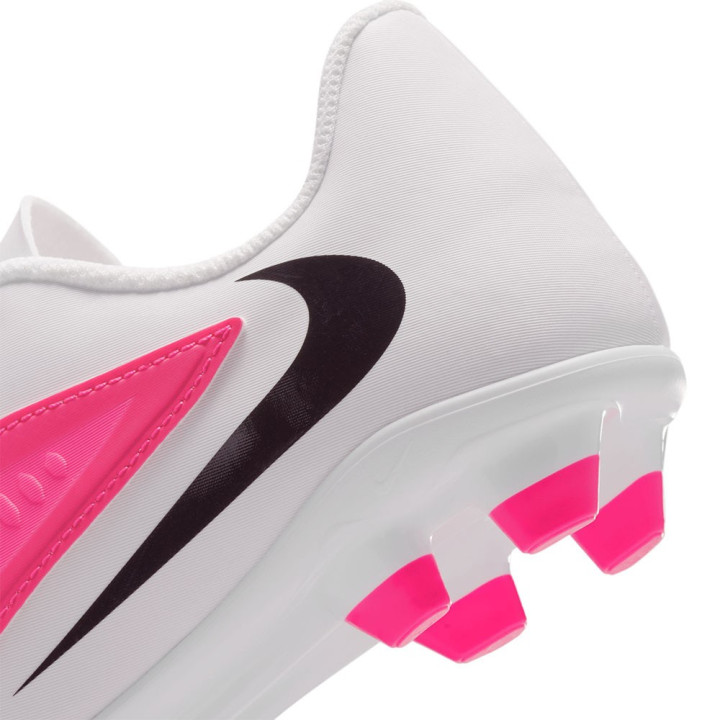 Nike Phantom 6 Low Club Fg Mg T Rosa Bianco - Scarpe Da Calcio Bambino