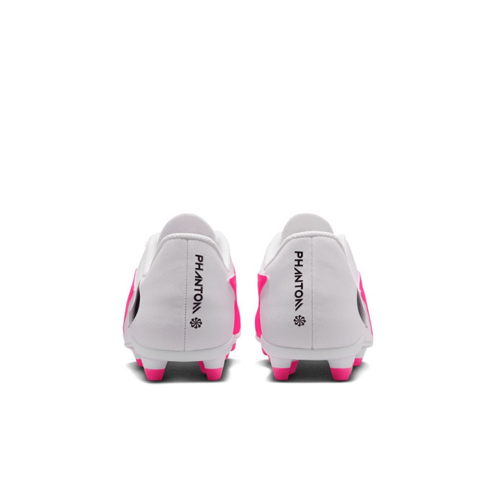 Nike Phantom 6 Low Club Fg Mg T Rosa Bianco - Scarpe Da Calcio Bambino
